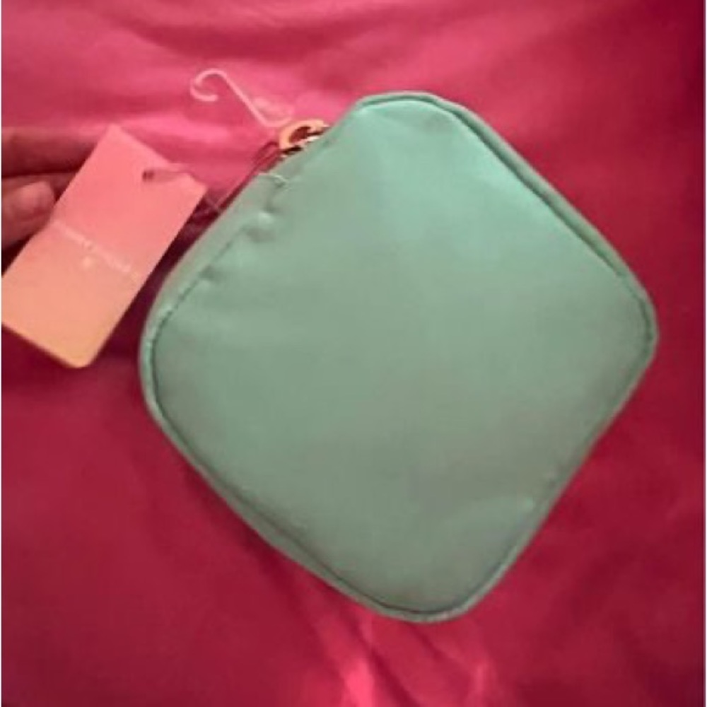 teal stoney clover lane pouch